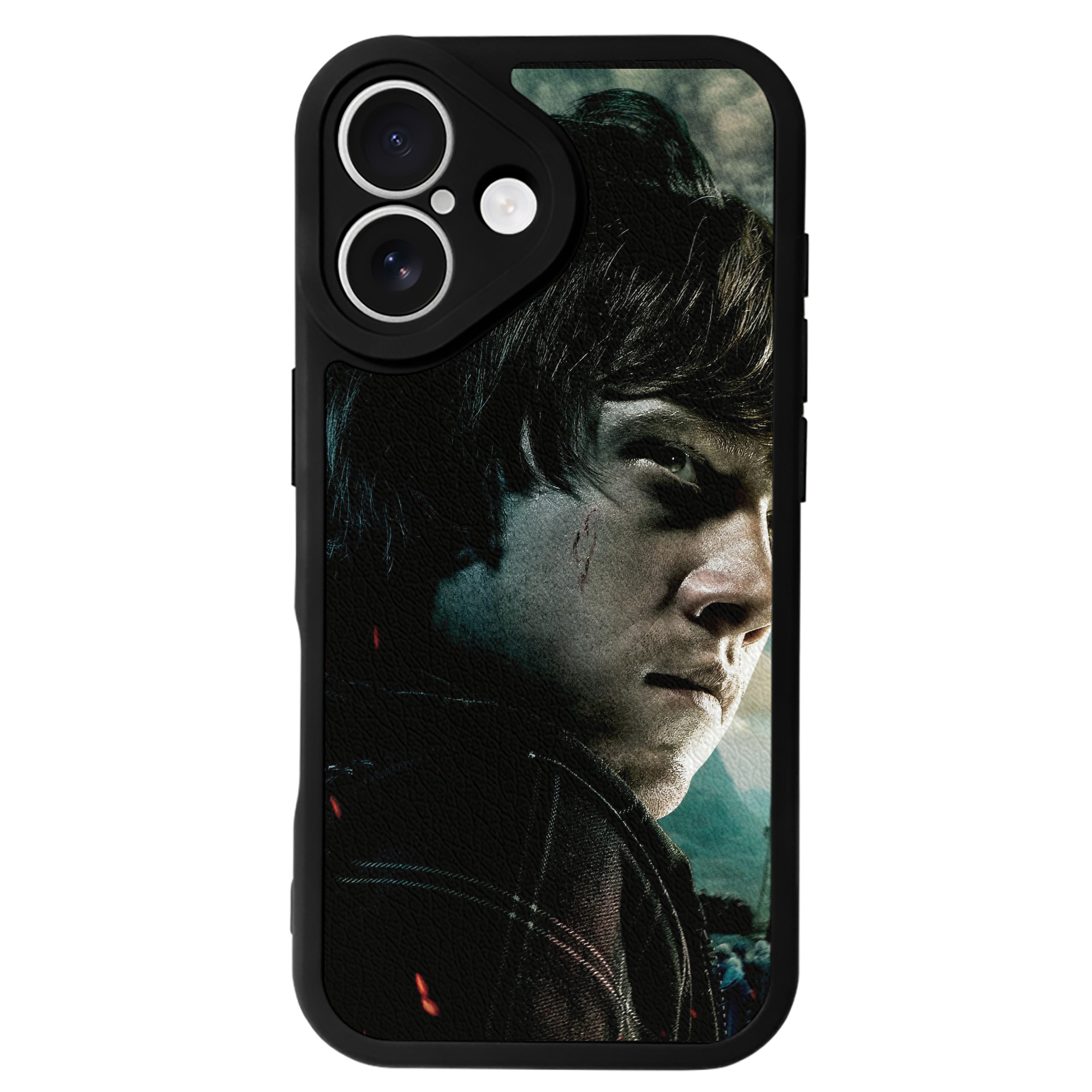 （画像用） Harry Potter ハリー・ポッターシリーズ 【iPhone 16シリーズ対応】シリコンスマホケース（レザー調） 材質：シリコン
